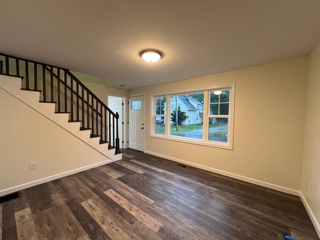 Empty room, Interior, Wood Texture Flooring