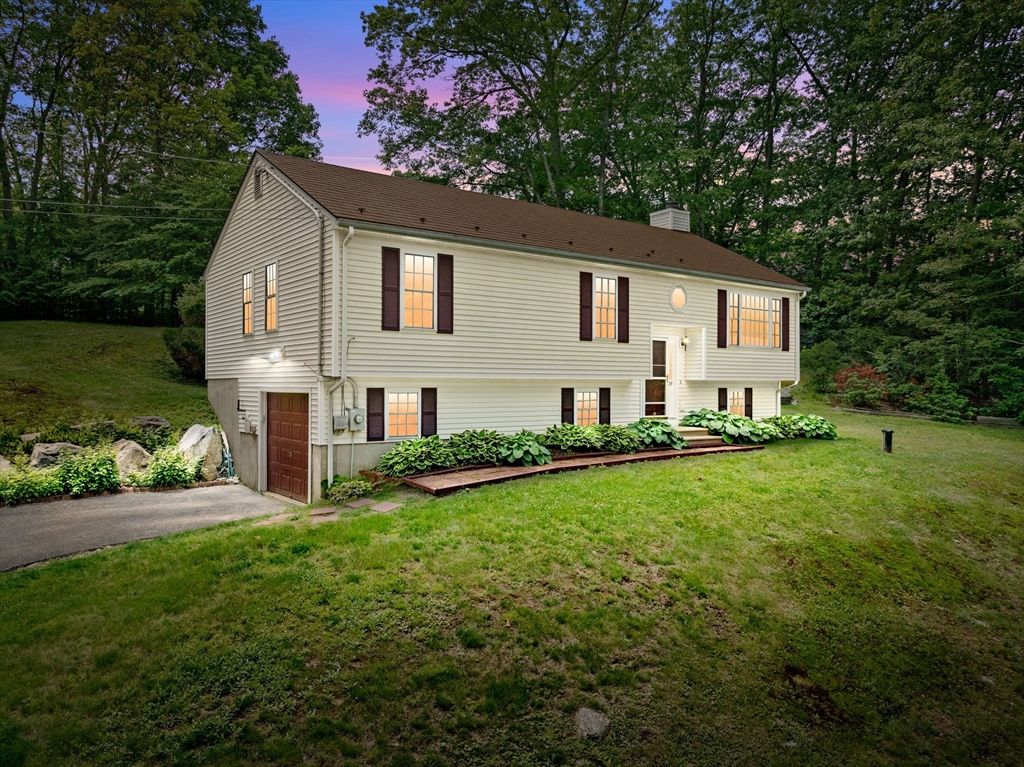 Attached, Backyard, Exterior, Facade, Raised Ranch