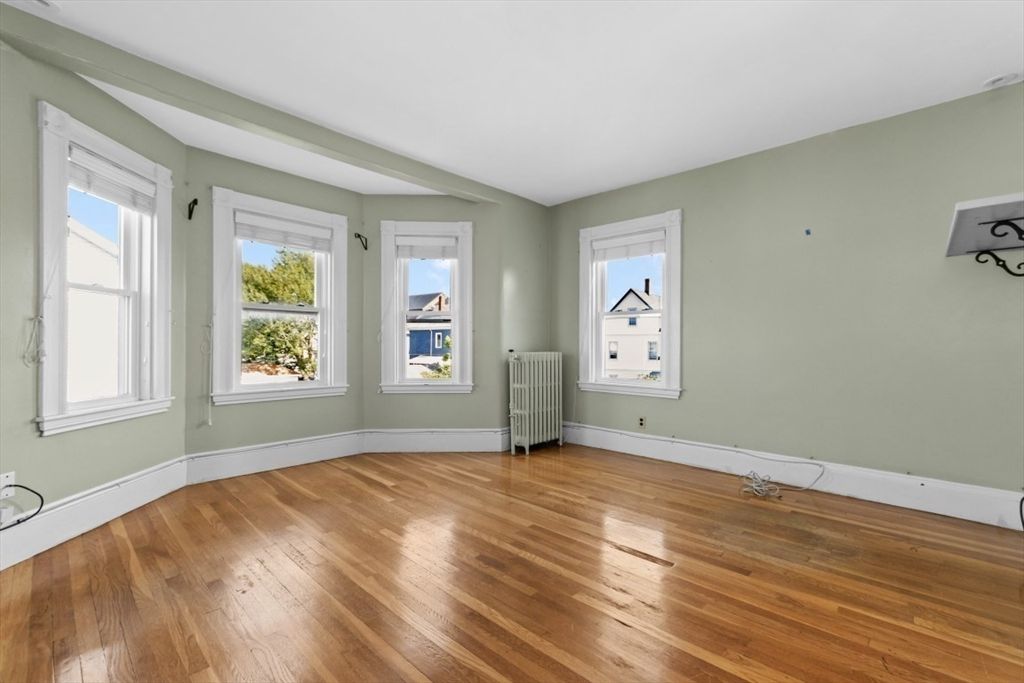 Empty room, Interior, Wood Texture Flooring