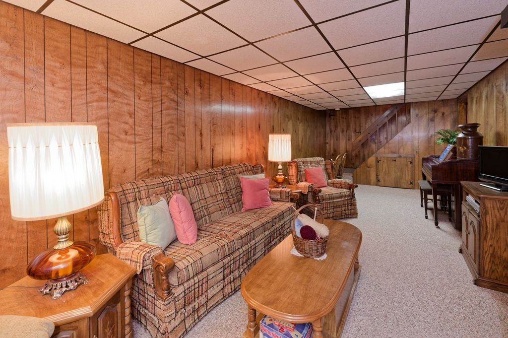 Interior, Living room, Wooden Walls
