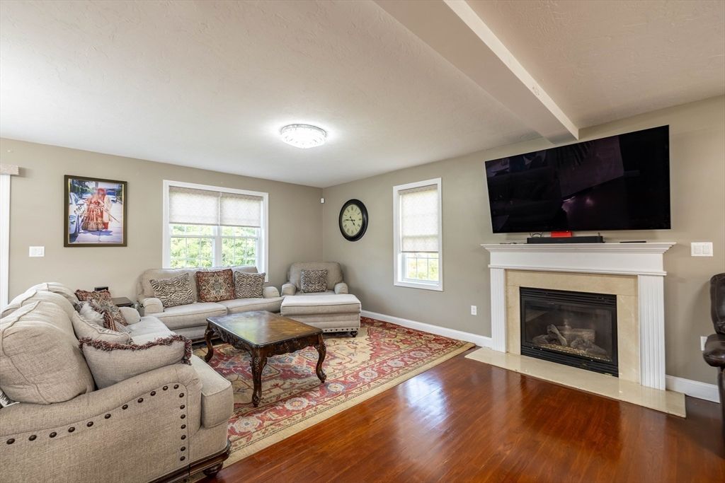 Fireplace, Interior, Living room, Wood Texture Flooring