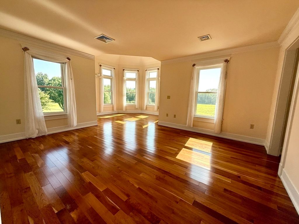 Empty room, Interior, Wood Texture Flooring