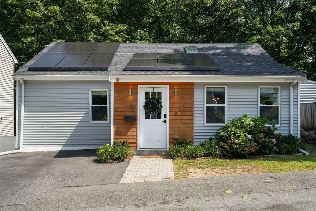 Exterior, Facade, Solar Panels, Cape Cod