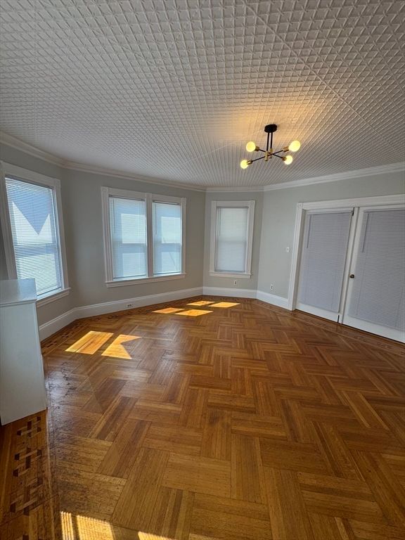 Empty room, Interior, Wood Texture Flooring