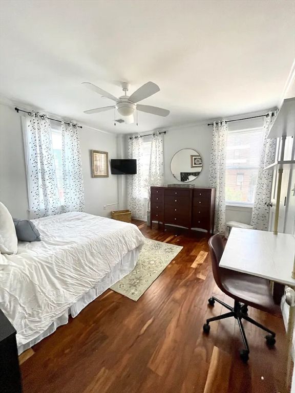 Bedroom, Home Office, Interior, Wood Texture Flooring