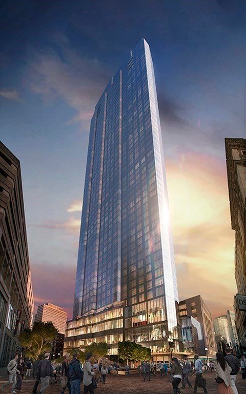 Exterior, Facade, Highrise