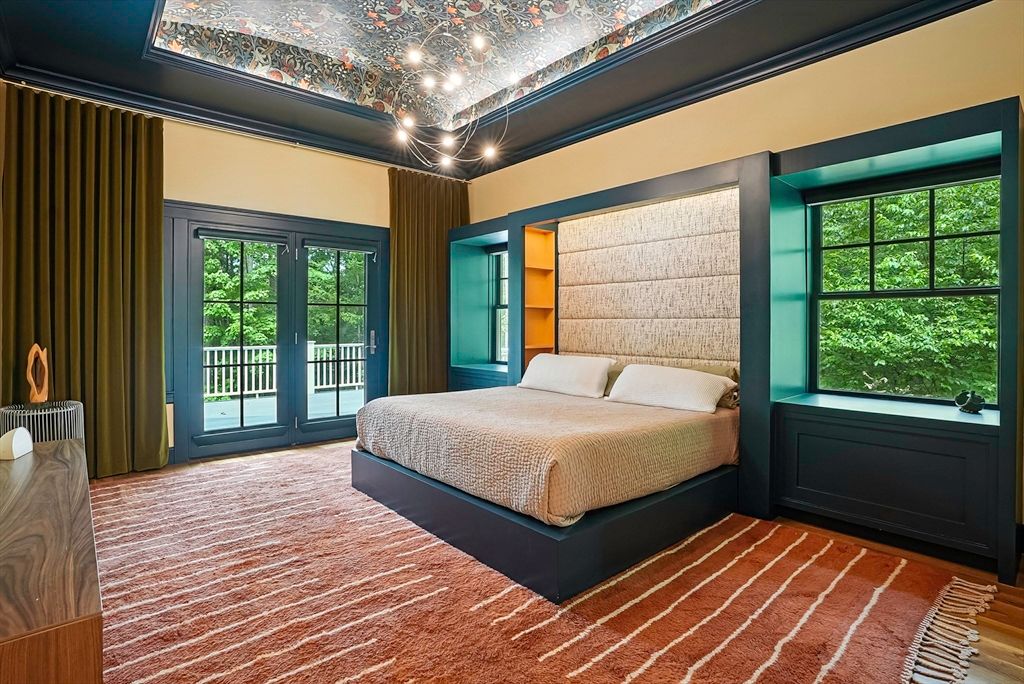 Bedroom, Interior, Pendant Lights