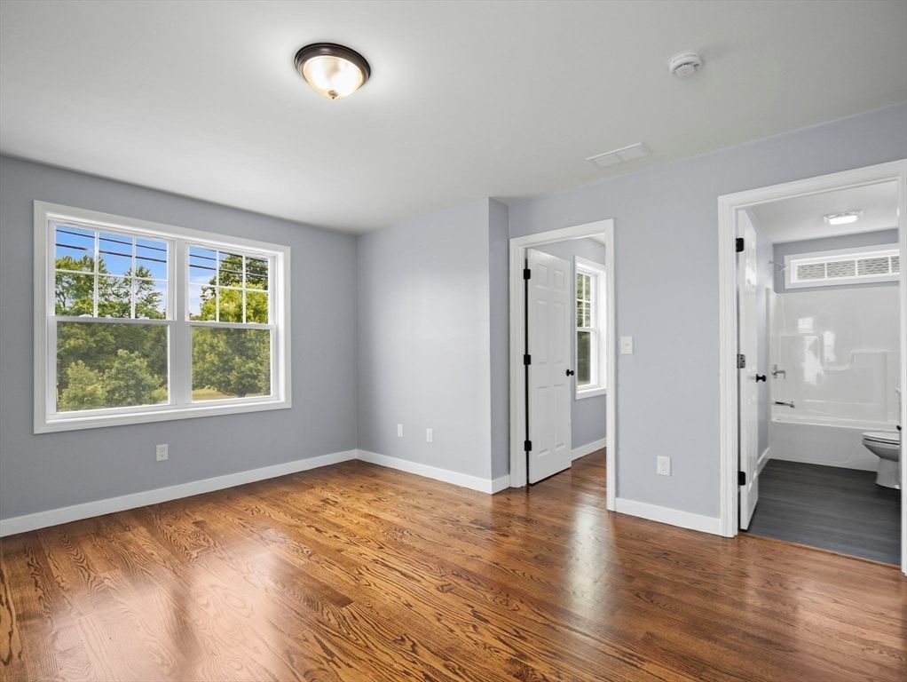 Bathroom, Empty room, Interior, Wood Texture Flooring