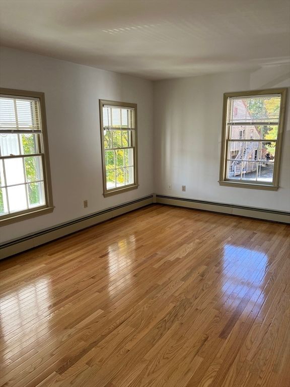 Empty room, Interior, Wood Texture Flooring