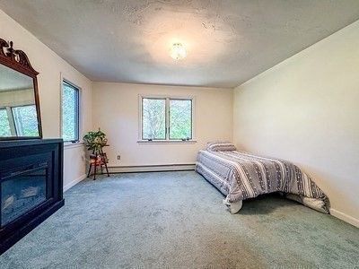 Bedroom, Fireplace, Interior