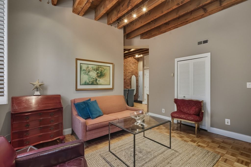 Interior, Living room, Stone Walls, Wooden Beams, Wooden Ceilings, Wood Texture Flooring