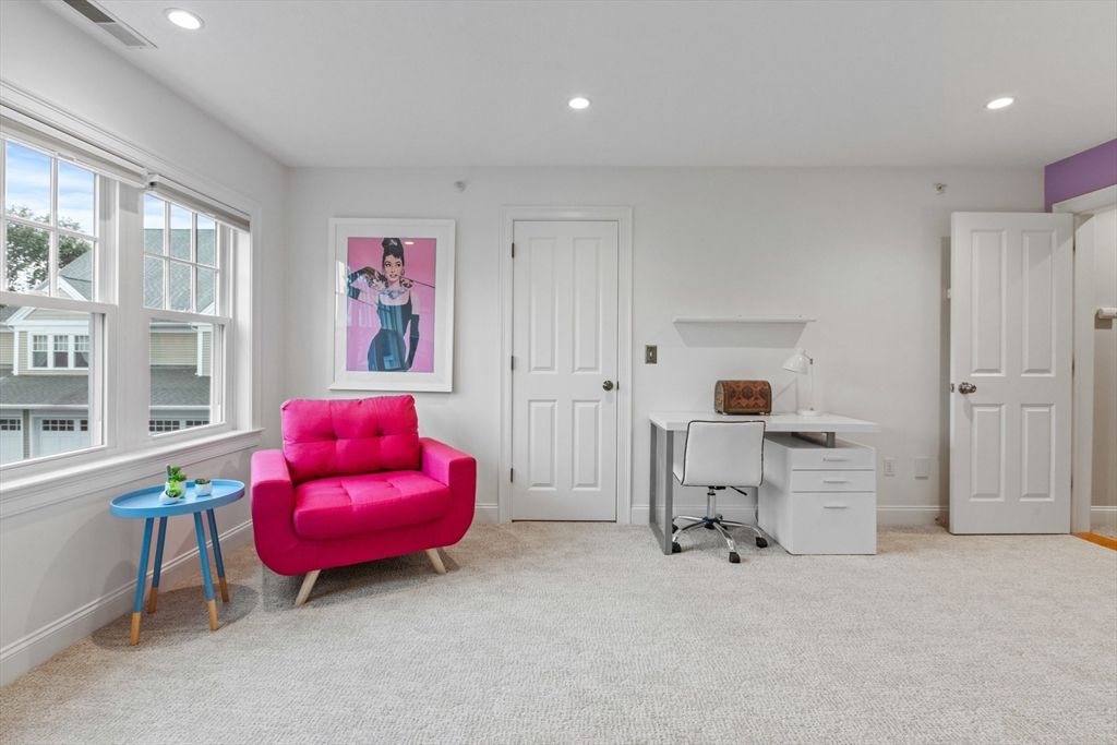 Home Office, Interior, Recessed Lighting
