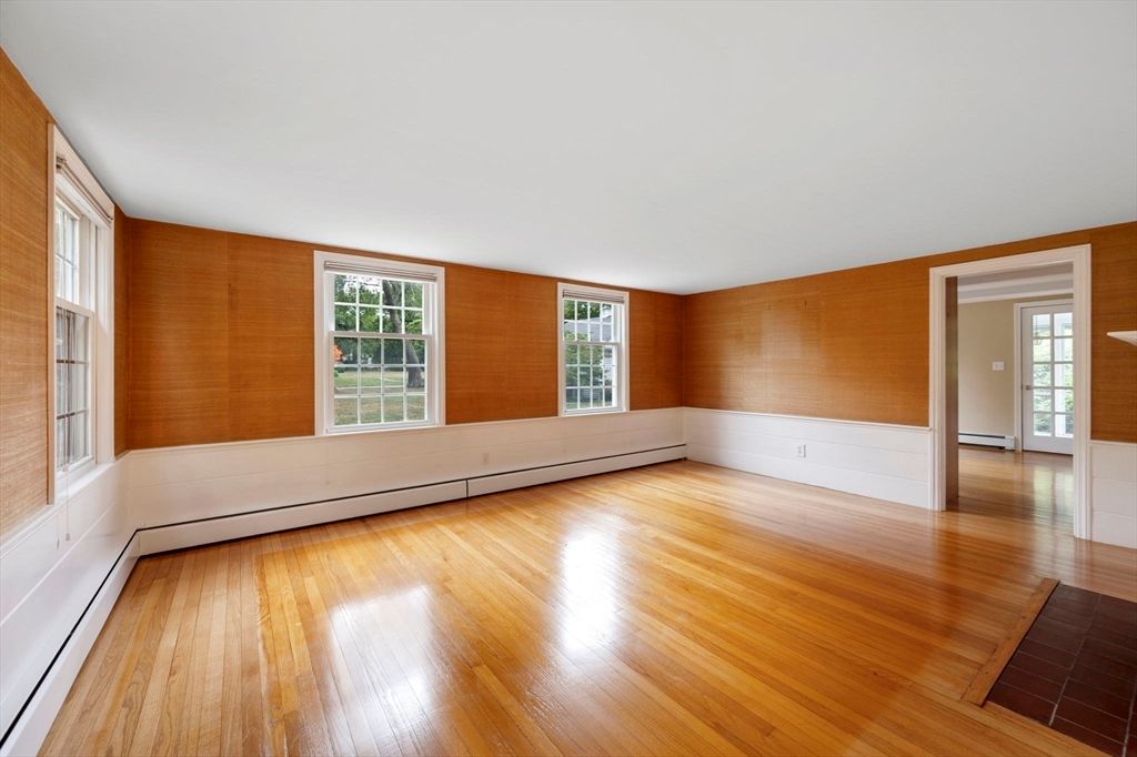 Empty room, Interior, Wood Texture Flooring, Wooden Walls