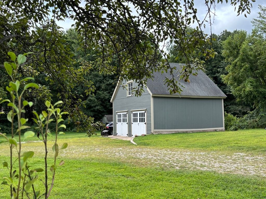 Backyard, Detached Garage, Exterior