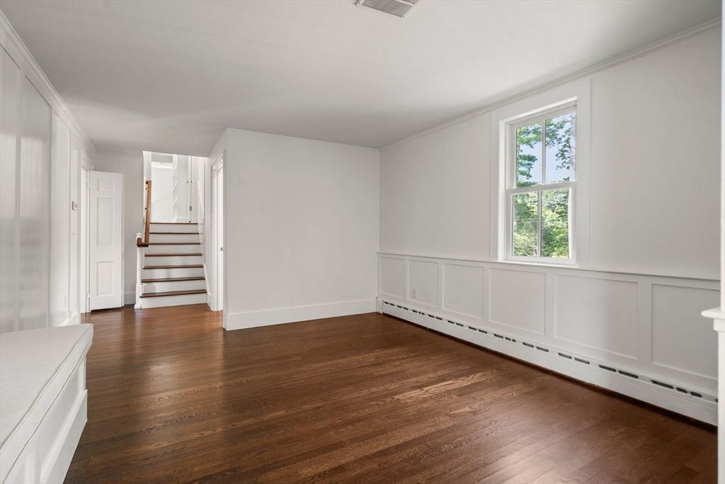 Empty room, Interior, Wood Texture Flooring