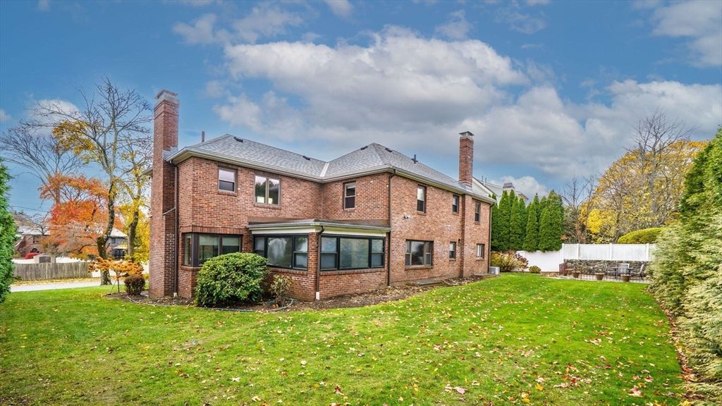 Backyard, Exterior, Facade, Brick Facade, Tudor Revival