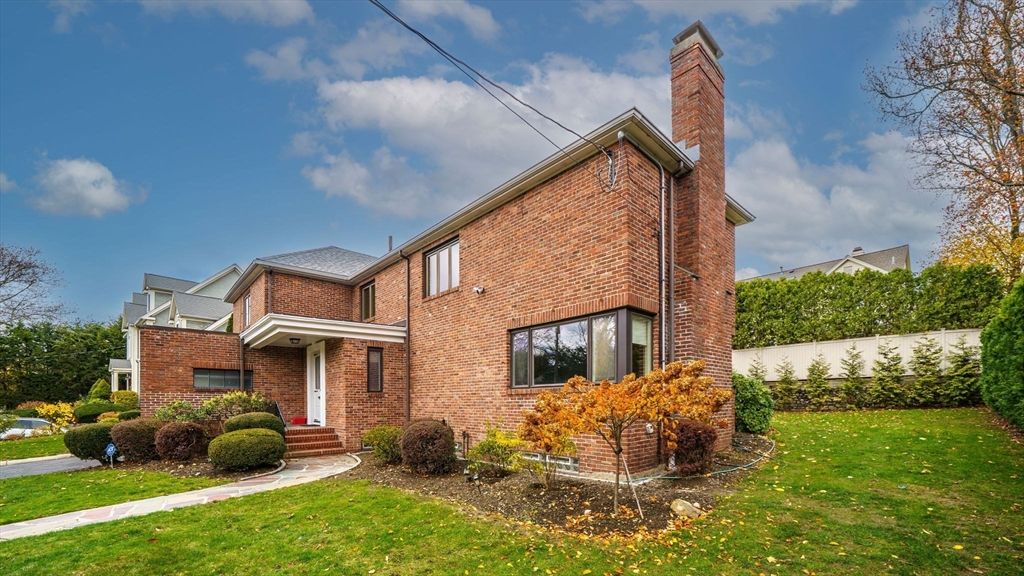Exterior, Facade, Brick Facade, Tudor Revival