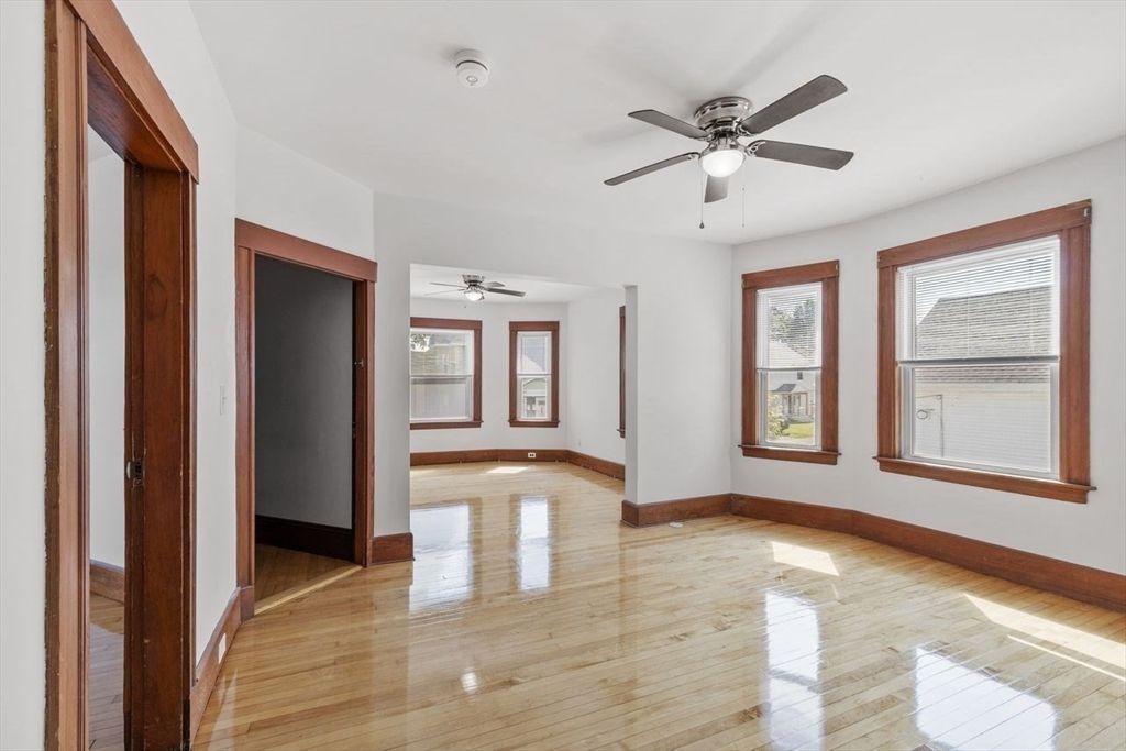 Empty room, Interior, Wood Texture Flooring