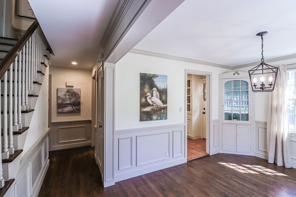 Chandelier, Interior, Pendant Lights, Recessed Lighting, Wood Texture Flooring