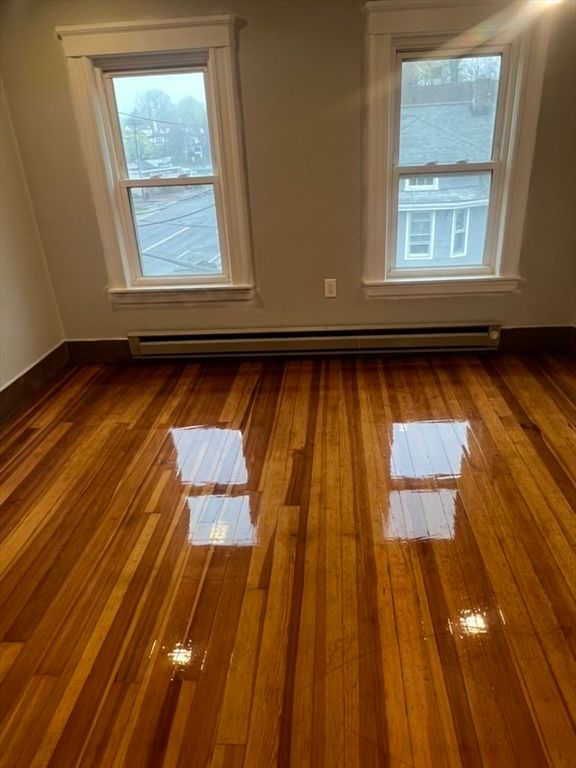 Empty room, Interior, Wood Texture Flooring