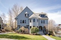 Backyard, Exterior, Facade, Queen Anne Victorian