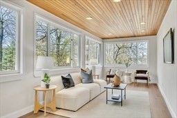 Interior, Living room, Recessed Lighting, Wooden Ceilings, Wood Texture Flooring