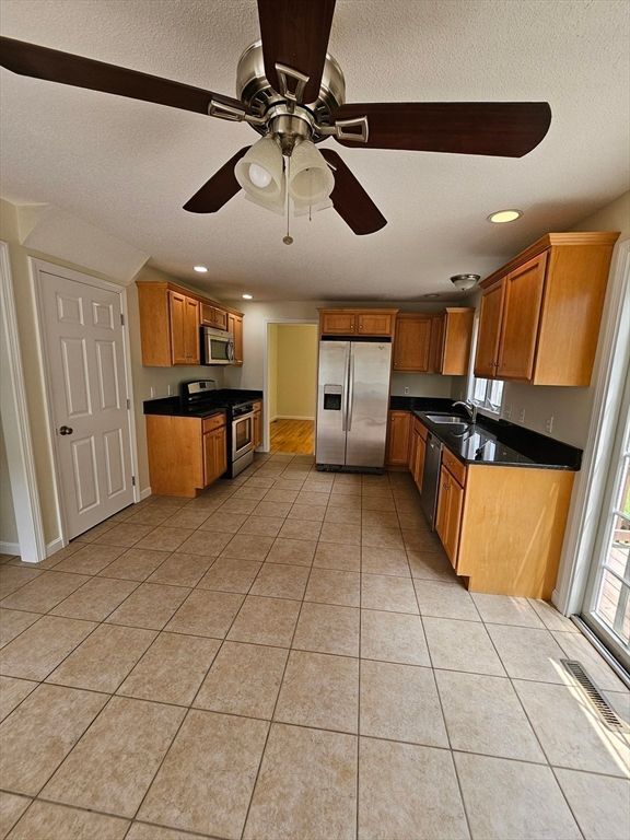 Interior, Kitchen, Recessed Lighting, Stainless Steel Appliances