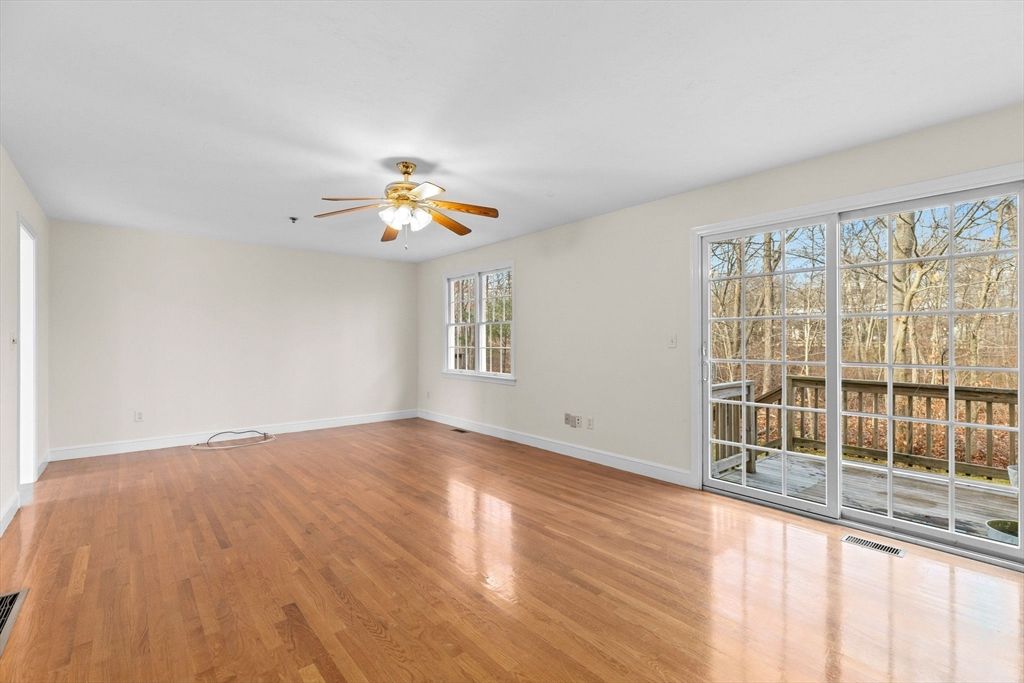 Empty room, Interior, Wood Texture Flooring