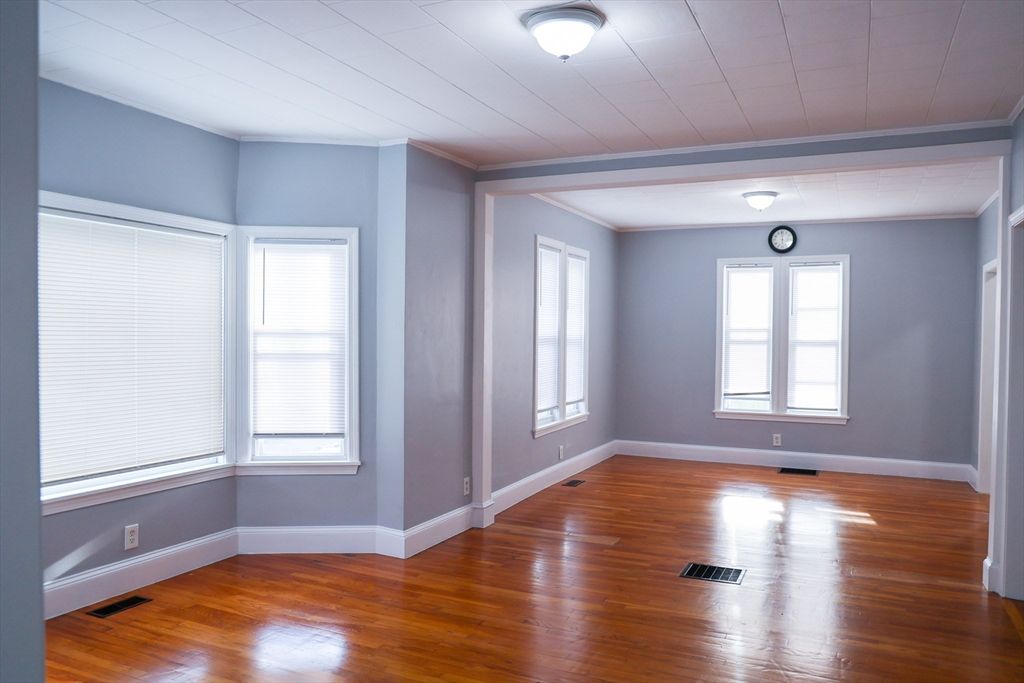 Empty room, Interior, Wood Texture Flooring