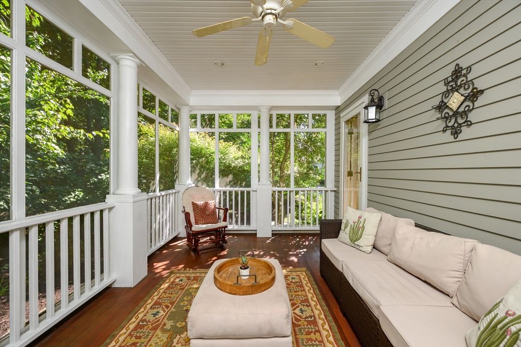 Interior, Sun Room, Wood Texture Flooring
