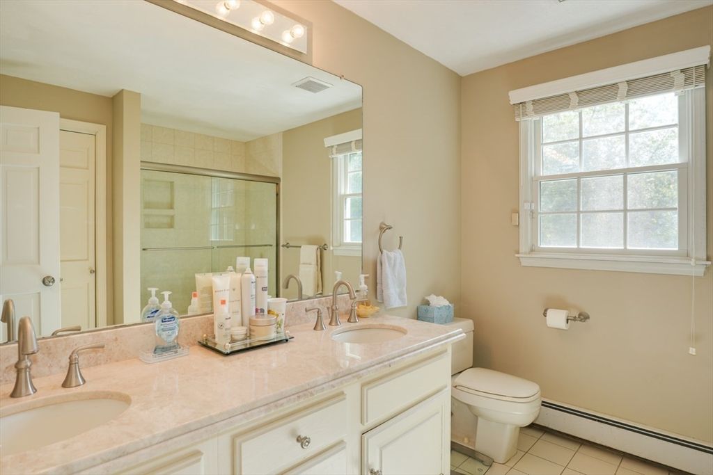 Bathroom, Dual Sink Vanities, Glass Shower, Interior