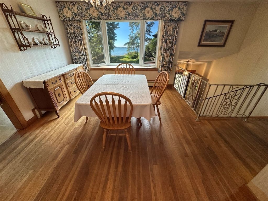 Dining room, Interior, Water, Wood Texture Flooring