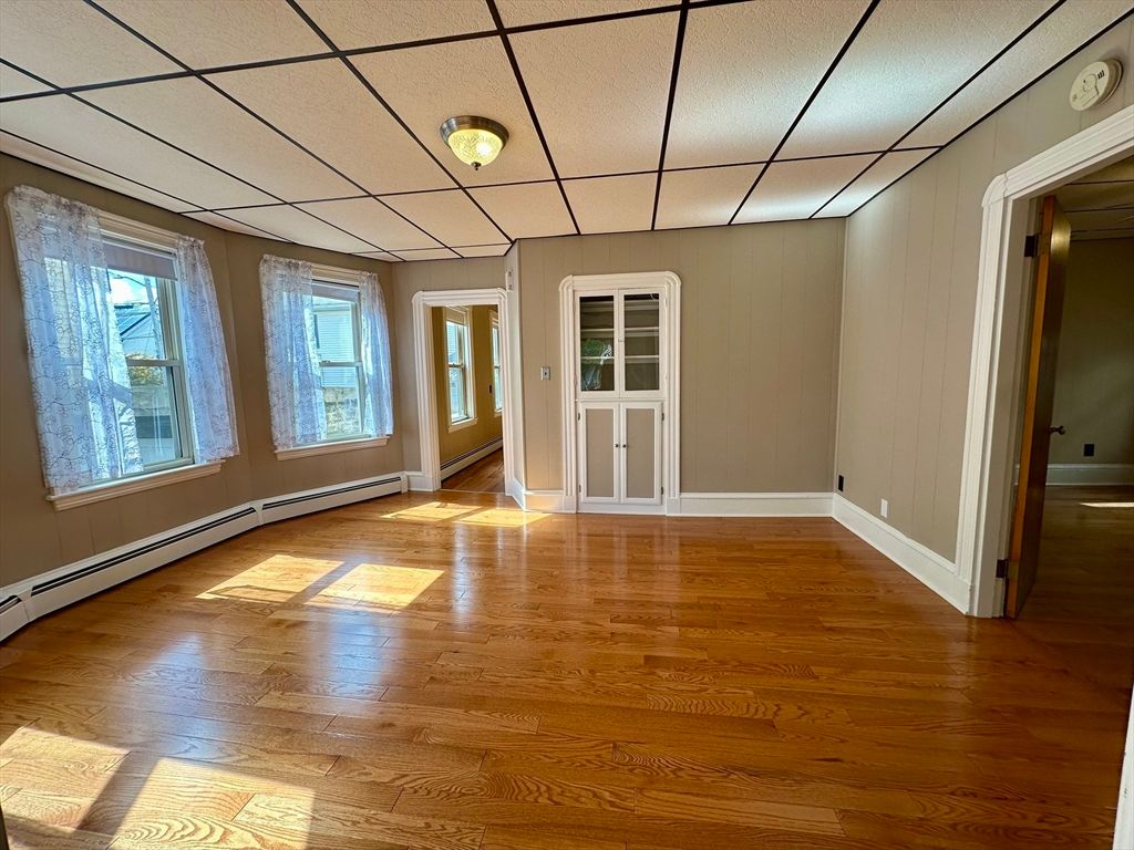 Empty room, Interior, Wood Texture Flooring