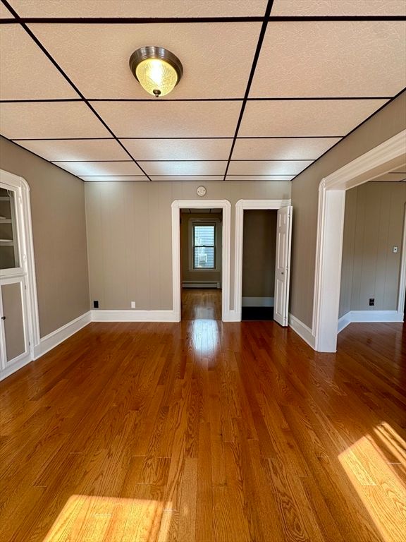 Empty room, Interior, Wood Texture Flooring