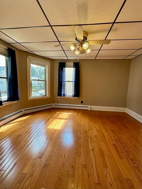 Empty room, Interior, Wood Texture Flooring