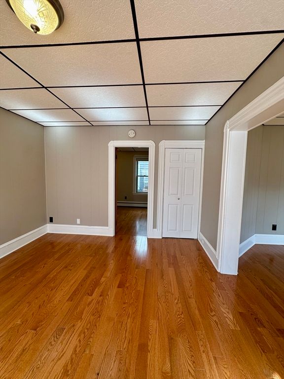 Empty room, Interior, Wood Texture Flooring