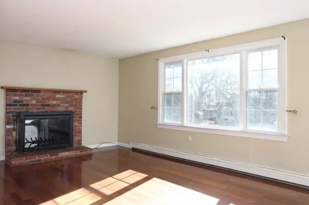 Fireplace, Interior, Wood Texture Flooring