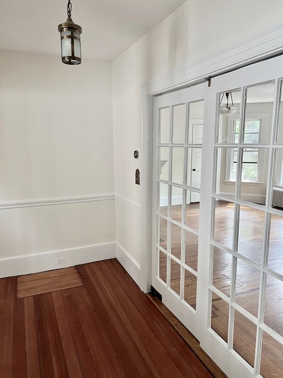 Empty room, Interior, Wood Texture Flooring