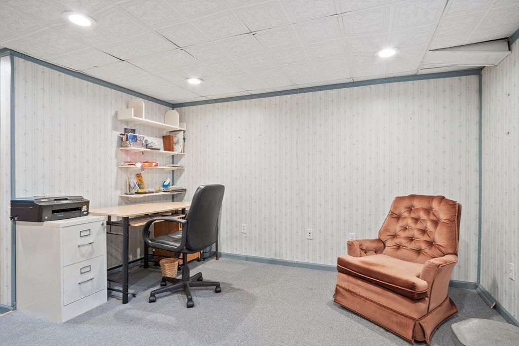 Home Office, Interior, Recessed Lighting