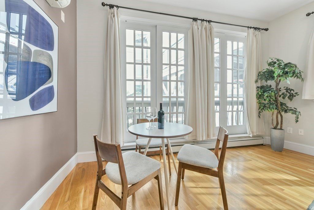 Dining room, Interior, Wood Texture Flooring