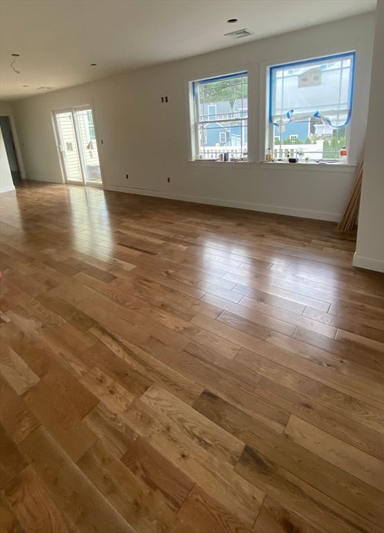 Empty room, Interior, Wood Texture Flooring