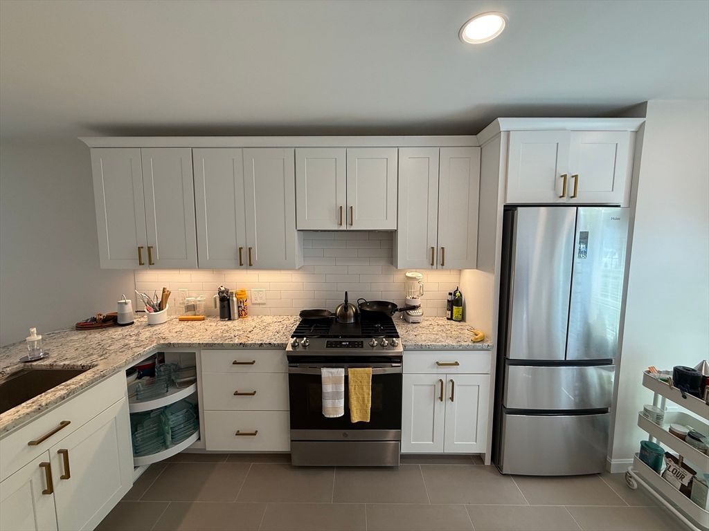 Interior, Kitchen, Recessed Lighting, Stainless Steel Appliances
