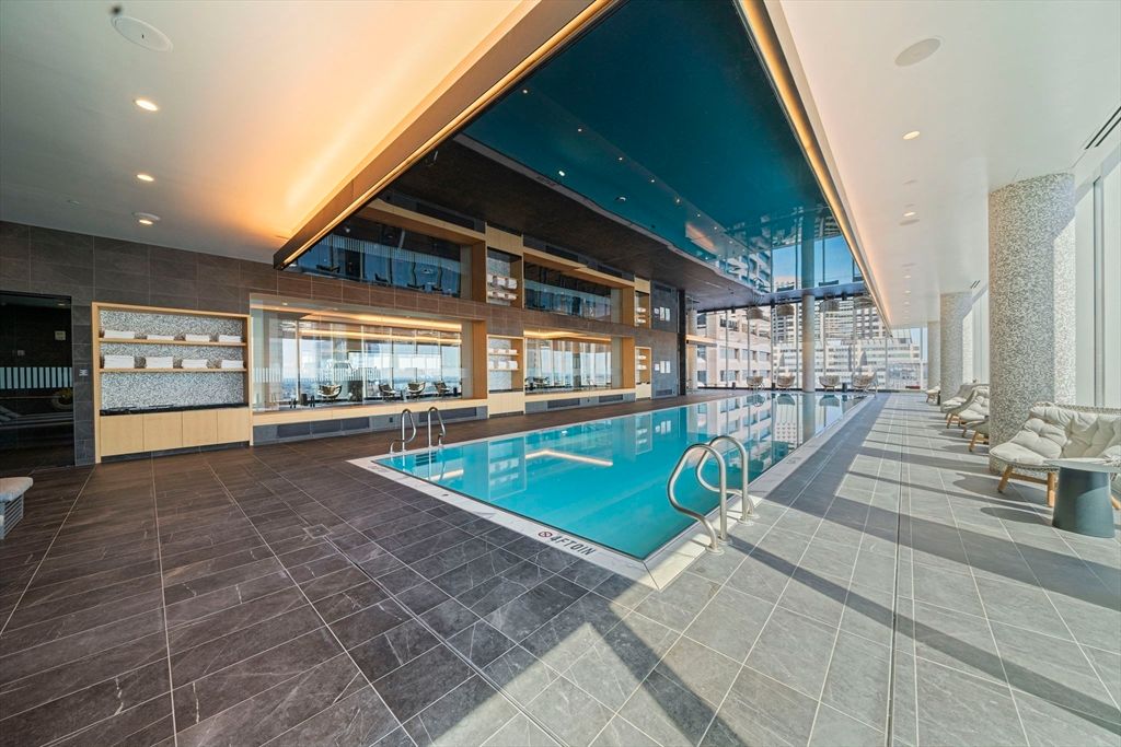 Interior, Pool, Recessed Lighting