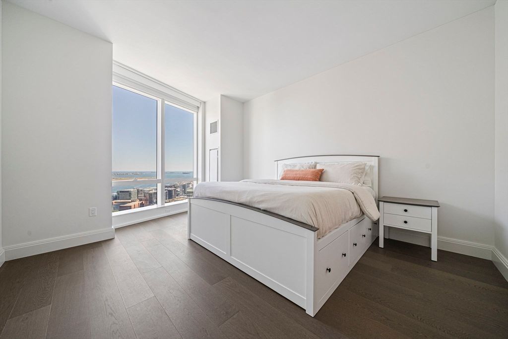 Bedroom, Interior, Water, Wood Texture Flooring
