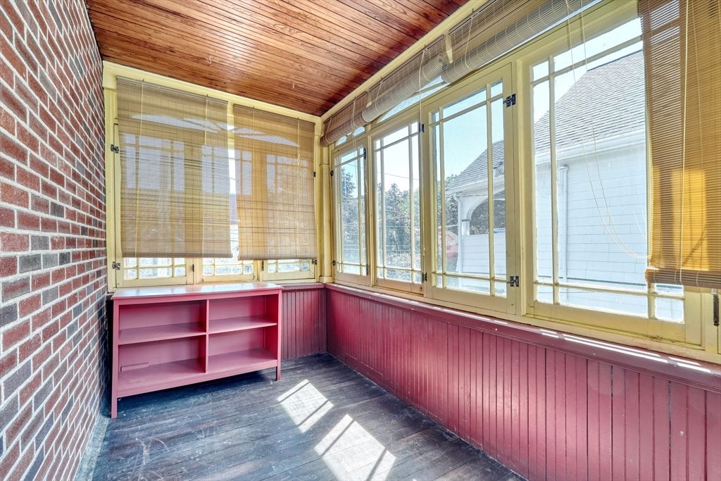 Interior, Stone Walls, Wooden Ceilings, Wood Texture Flooring