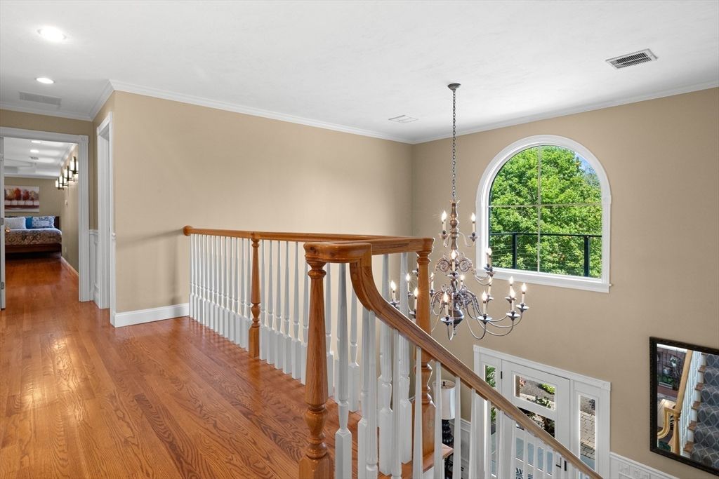 Chandelier, Interior, Recessed Lighting, Wood Texture Flooring