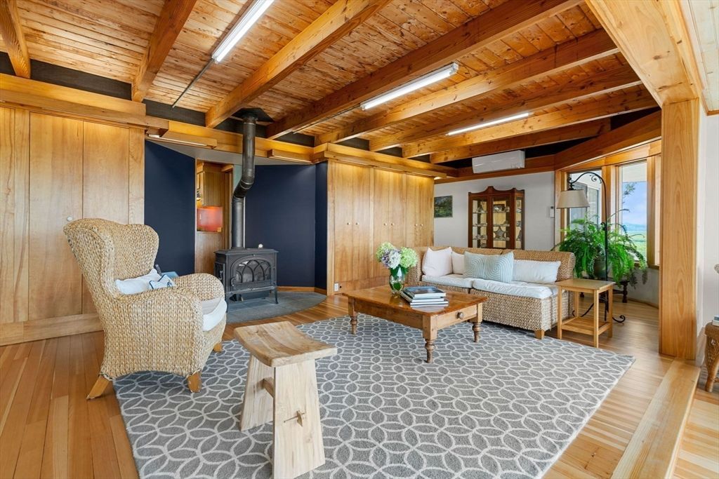 Fireplace, Interior, Living room, Wooden Beams, Wooden Ceilings, Wood Texture Flooring, Wooden Walls