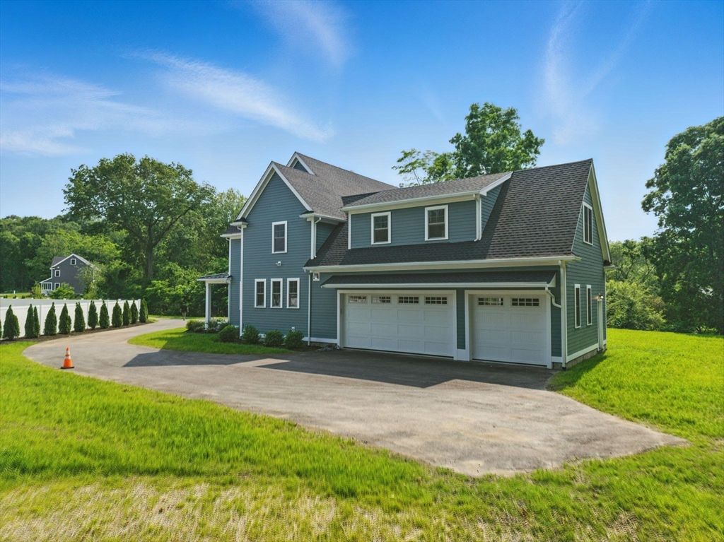 Attached, Backyard, Exterior, Facade, Cape Cod