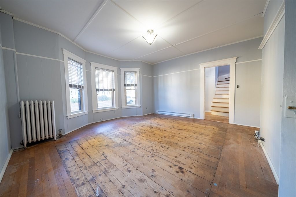 Empty room, Interior, Wood Texture Flooring