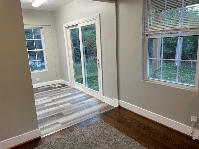Empty room, Interior, Wood Texture Flooring